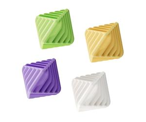 Lot de 4 boules de lavage réutilisables avec sèche-linge, matériel ménager, globe de nettoyage pour toilettes, appartement et logement