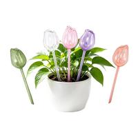 Lot de 4 boules d'irrigation pour plantes - Système d'irrigation automatique pour oiseaux et fleurs - Pour l'intérieur et l'extérieur - Fleurs