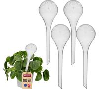 Lot de 4 Boules d'irrigation pour Plantes Transparent