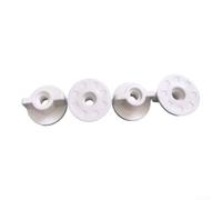 Lot de 4 boulons de charnière M6 pour siège de toilette, en métal doré, fixations à vis à montage supérieur, ajustement sécurisé à la main, pièces de rechange faciles à faire soi-même pour l'entretien