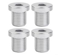 Lot de 4 boulons de suspension de dérailleur arrière, vis M10 x 1,0 en alliage d'aluminium pour installation de crochet de queue de vélo, légers et résistants à la corrosion, mécanique de cyclisme