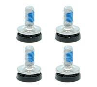 Lot de 4 vis de pédalier, boulons de vélo, vis de courbe, vis filetées M8, vis d'araignée étanches, vis à manivelle