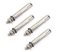 Lot de 4 boulons d'expansion externes, Goujon d'ancrage M10 x 200 en acier inoxydable 304