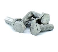 Lot de 4 boulons hexagonaux M10 (10 mm x 40 mm) en acier inoxydable (A2)