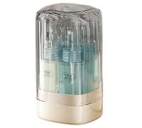 Lot de 4 bouteilles de voyage vides 4 en 1 pour cosmétiques, shampooing, conteneur à remplir