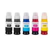 Lot de 4 bouteilles d'encre pigmentée à jet d'encre couleur compatibles PFI050 PFI-050 compatibles avec les fournitures d'imprimante ImagePROGRAF TC-20 TC-20M pour numéro de pièce PFI050(5PCS)