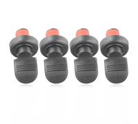 Lot de 4 bouteilles hermétiques pour vin, bière, vinaigre, huile, activées par levier à pression manuelle pour une fermeture instantanée et une conservation à long terme (4 pièces)