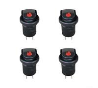 Lot de 4 boutons d'allumage pour gril Char Broil pour terrasse et barbecue | Construction en plastique robuste, résiste à la chaleur élevée, taille 4,8 x 28 mm, performance durable