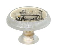 Lot de 4 boutons d'armoire de douche en forme de squelette pour commode, tiroir, placard, placard coloré pour meubles de cuisine, décoration d'intérieur