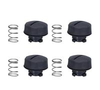Lot de 4 boutons de débroussailleuse avec ressort 4006 710 4001 compatibles avec Aurocut C4-2 C5-2 pour Stihl FS38 FSA65 FSA85 4 ensembles au total