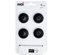 Lot de 4 boutons de meuble Rond zamak peint H.22 x l.30 x P.30 mm G