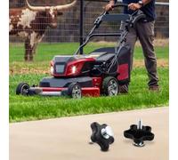 Lot de 4 boutons de poignée de rechange pour tondeuse à gazon Toro avec rondelles et boulons compatibles avec les modèles de recyclage