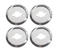 Lot de 4 boutons de rechange pour barbecue à gaz avec interrupteur rotatif - Convient pour four à gaz - Matériau plastique (10 pièces)