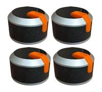 Lot de 4 boutons de rechange pour four électrique à gaz, cuisinière avec adaptateurs pour hotpoint, beko, indesit, zanussi, 6 mm, 8 mm