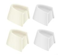 Lot de 4 boutons de variateur compatibles pour ventilateur et interrupteur de contrôle de lumière, ensemble de rechange pour un réglage en douceur (lot de 2, beige)