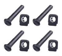 Lot de 4 boutons de verrouillage de porte automobile pour Golf II III et B2 comprenant quatre pièces, numéro de pièce 191837187