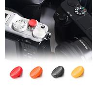 Lot de 4 Boutons d'Obturation Cuivre Déclenchement Universel pour Appareil Photo Fujifilm X-T5/X-T4/X-T3, Bouton Déclencheur Compatible avec Canon F-1/AE-1/New F-1 Nikon DF/FM2/F3