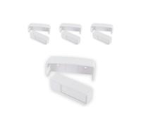- Lot de 4 boutons poussoirs sans fil LED DiO - transmission 150m - Blanc - Chacon