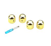 Lot de 4 boutons supérieurs pour guitare électrique - Volume du volume - Effet sonore - Potentiomètre de contrôle du volume - Bouton de potentiomètre électrique de rechange