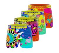 Lot de 4 boxers chupa chups bleu/jaune/vert/orange/rose 12/14A