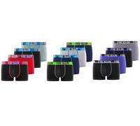 Freegun Boxer homme Coton hypoallergénique et stretch – Lot de 4 Noir Taille L