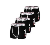 Lot De 4 Boxers Fila Pour Homme : Noir / Xxl