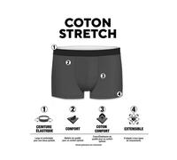 Lot De 4 Boxers Homme En Coton Pierre Cardin : Basique / Rouge / M