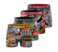 Lot de 4 boxers looney tunes noir/vert/marron/gris/orange 14/16A