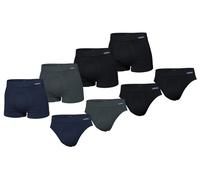 Lot de 4 boxers ou slips Pompea : Slip / L-XL / Bleu
