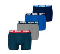 Lot de 4 boxers PUMA Homme, Vêtements, Bleu Combo, 4 4