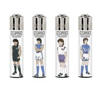Lot de 4 Briquet Clipper Olive et Tom Collection 2