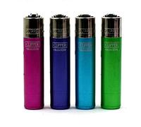 Lot de 4 Briquets Clipper - Crystal 7