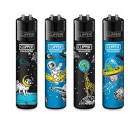 Lot de 4 briquets Clipper : (Lost in Space)