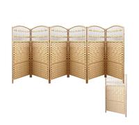Lot de 4 brise-vue portables et pliables de 60 x 30 cm pour intérieur et extérieur - Pour bureau et maison - Économie d'espace