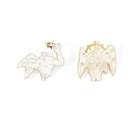Lot de 4 broches d'Halloween en alliage émaillé avec citrouille, fantôme, chapeau de sorcière et chauve-souris - Accessoires décoratifs pour vêtements, vestes, sacs et fêtes de fin d'année, 2,1 x 2,4