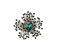 Lot de 4 broches strass feux d'artifice for femmes et unisexes, style vintage, idéales for les fêtes, banquets sacs à dos. Accessoires bijoux(Color 1)