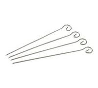 Fackelmann Brochettes pour barbecue 56701 Acier inoxydable 21 cm Lot de 4
