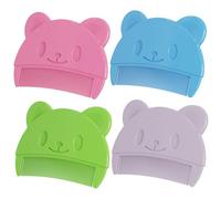 Lot de 4 brosses à cheveux pour bébé,peigne anti-pelliculaire,incurvé,avec poils doux,dents fines,brosse à cheveux pour poux,soins pour bébé,cadeaux essentiels