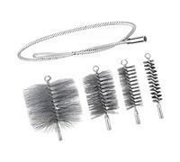 Lot de 4 brosses à fumée Expert avec poignée ergonomique pour détartrer et polir plusieurs diamètres permanents