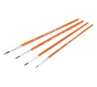 Lot de 4 Brosses à tableau Aquarelle Taille 2, 4, 6 et 12 - OUTIL PARFAIT - 2917000