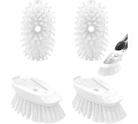 Lot de 4 brosses à Vaisselle OXO pour Brosse à Vaisselle OXO, tête de Rechange pour Brosse à Vaisselle et Distributeur de Savon Compatible avec poignée de Distribution de Savon