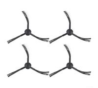 Lot de 4 brosses d'angle compatibles avec ilife A30 Pro - Pièces de rechange pour aspirateur robot - Performance d'aspiration améliorée - Mélange plastique et nylon