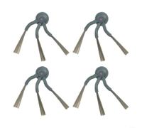 Lot de 4 brosses de nettoyage d'angle pour Eureka E20 pour Evo Plus pour | Balayage d'angle efficace, atteint les bords, élimine les débris de poussière, construction en nylon plastique