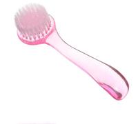 Lot de 4 brosses de nettoyage pour le visage avec manche en acrylique doux - Brosse exfoliante pour le visage - Lavage manuel - Élimine les points noirs - Brosse à récurer les pores profonds pour le