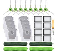 Lot de 4 brosses de rechange en caoutchouc pour aspirateur iRobot Roomba J8+ i7 i7+ i1 i2 i3 i4 i6 i6+ i8 i8+Plus E5 E6 E7 E & I & J Series