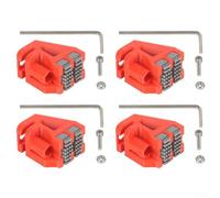 Lot de 4 brosses en silicone à double tête pour essuie-glace BambuLab X1 X1C, la pointe en silicone résiste à la chaleur et empêche la casse de la buse pendant l'impression, compatible avec plusieurs