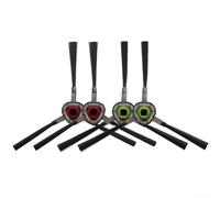 Lot de 4 brosses latérales 2L+2R pour robot Deebot Slim 2 pour aspirateur conçu pour un nettoyage constant des bords et un retrait des débris