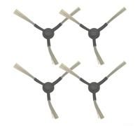 Lot de 4 brosses latérales, compatibles avec les aspirateurs robots Karcher RCV3, RCV5 et RCV5 Plus, poils en plastique et nylon pour une meilleure performance de nettoyage des coins