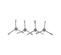 Lot de 4 brosses latérales de rechange pour aspirateur Eufy pour Omni C20 - Accessoires compatibles pour un retrait efficace de la poussière et des débris sur les bords