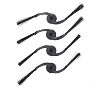Lot de 4 brosses latérales de rechange pour aspirateur robot ILIFE A30/A30 Pro, accessoires de nettoyage des coins en nylon pour un entretien efficace des bords